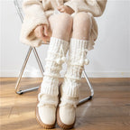Pom Pom Ballet Leg Warmers oliviroa オリヴィオラ