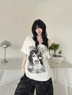 Vintage Off Shoulder Tee oliviroa オリヴィオラ