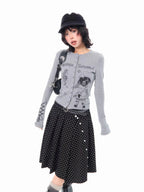 Slim Fit Cropped Top OL2233