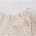 Asymmetric Lace Wrap Skirt oliviroa オリヴィオラ
