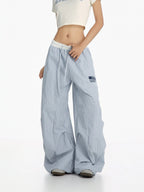 Vintage Stripe Wide Leg Pants oliviroa オリヴィオラ