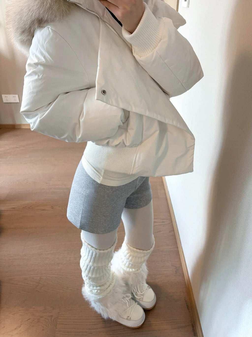 Faux Fur Platform Snow Boots OLA050