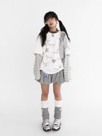 Heart Star Layered Tee OL2348