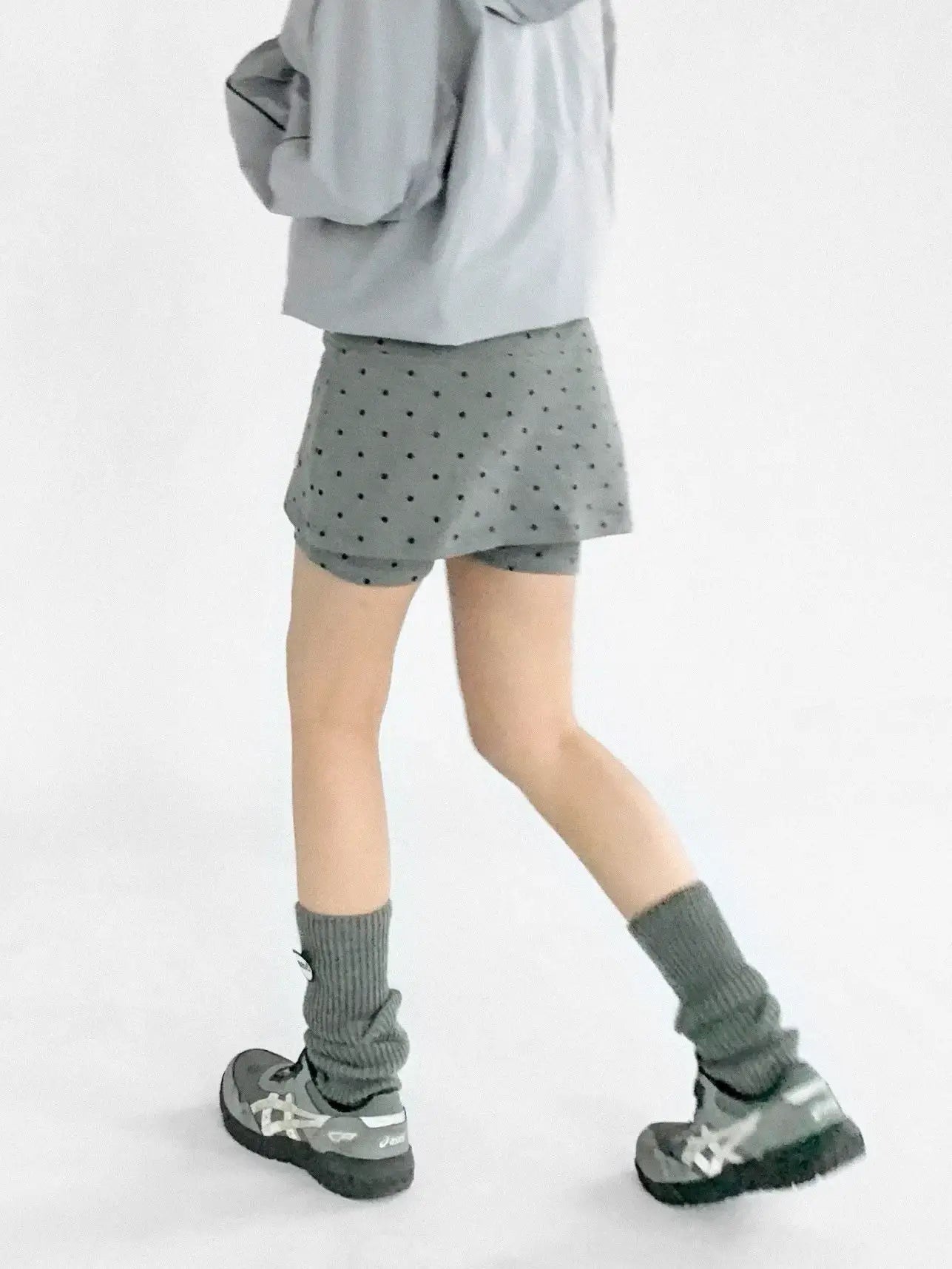 Polka Dot Layered Shorts oliviroa オリヴィオラ