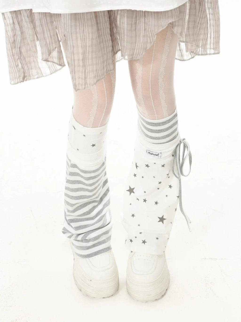 Star Stripe Leg Warmers OLA022