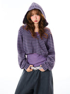 Cartoon Girl Raglan Long Sleeve Tee oliviroa オリヴィオラ