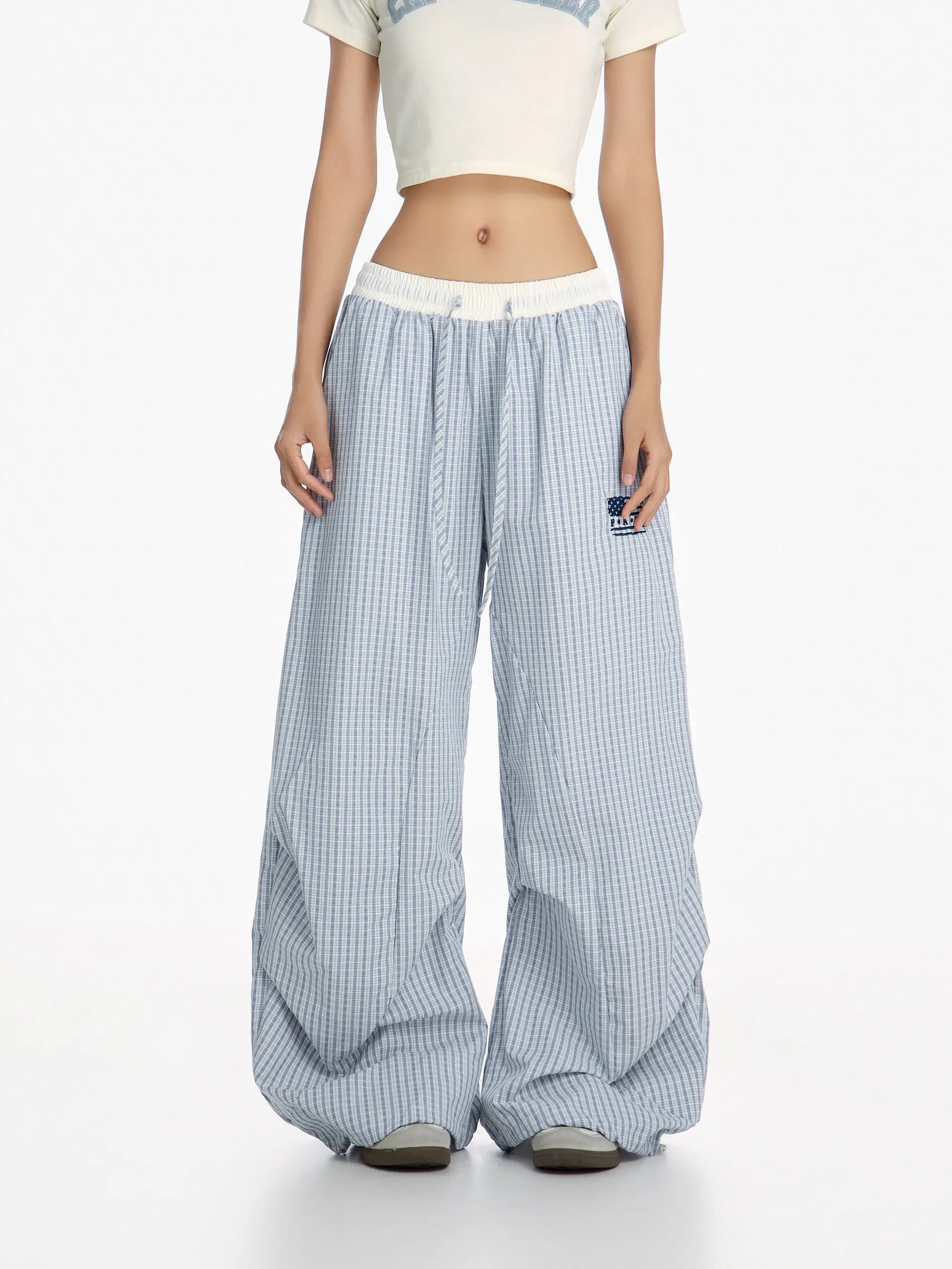Vintage Stripe Wide Leg Pants OL2370