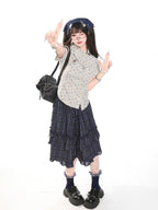 Vintage Plaid Collared Shirt OL2337