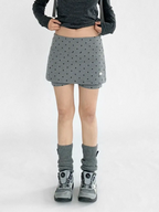 Polka Dot Layered Shorts OL2350