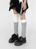 Star Drop Knit Leg Warmers OLA025