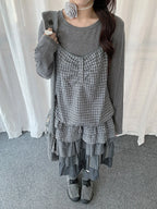 Ruffle Layered Top Set OL2442