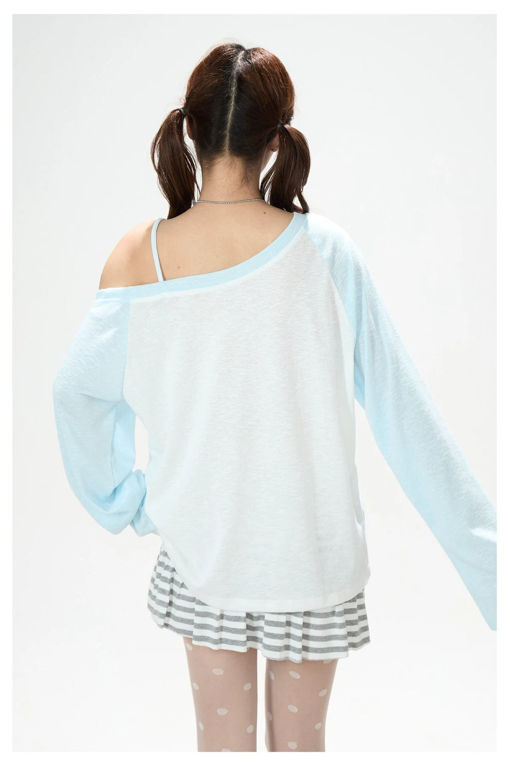 Soft Layer One Shoulder T-Shirt OL2365