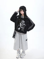 Stand Collar Zip Hoodie Jacket OL2417