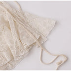 Asymmetric Lace Wrap Skirt OLA040