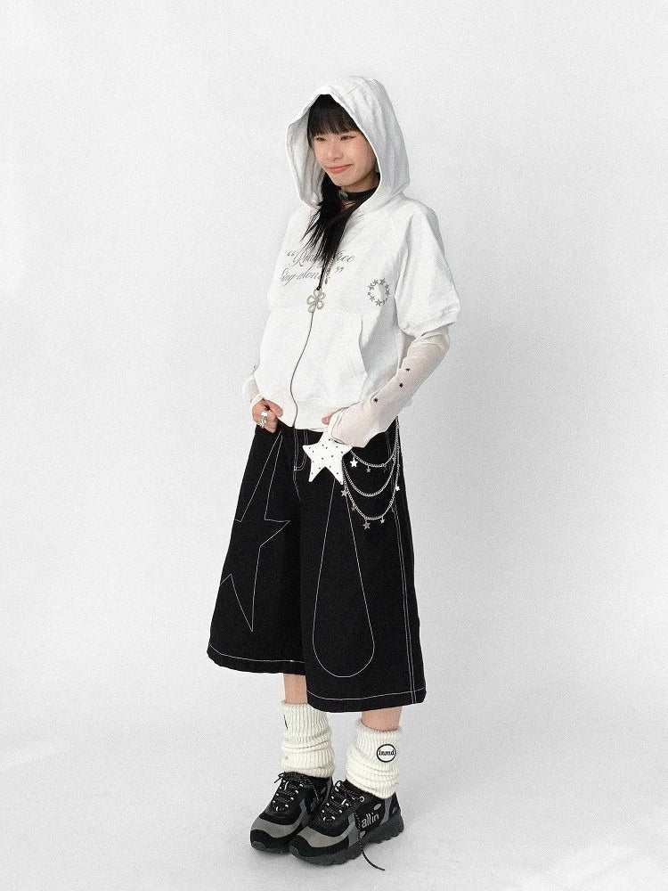 Vintage Logo Hooded Cardigan OL2372