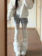 Faux Fur Platform Snow Boots OLA050