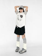 Star Drop Knit Leg Warmers OLA025