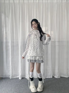 Star Print Hooded Sun Jacket OL2288