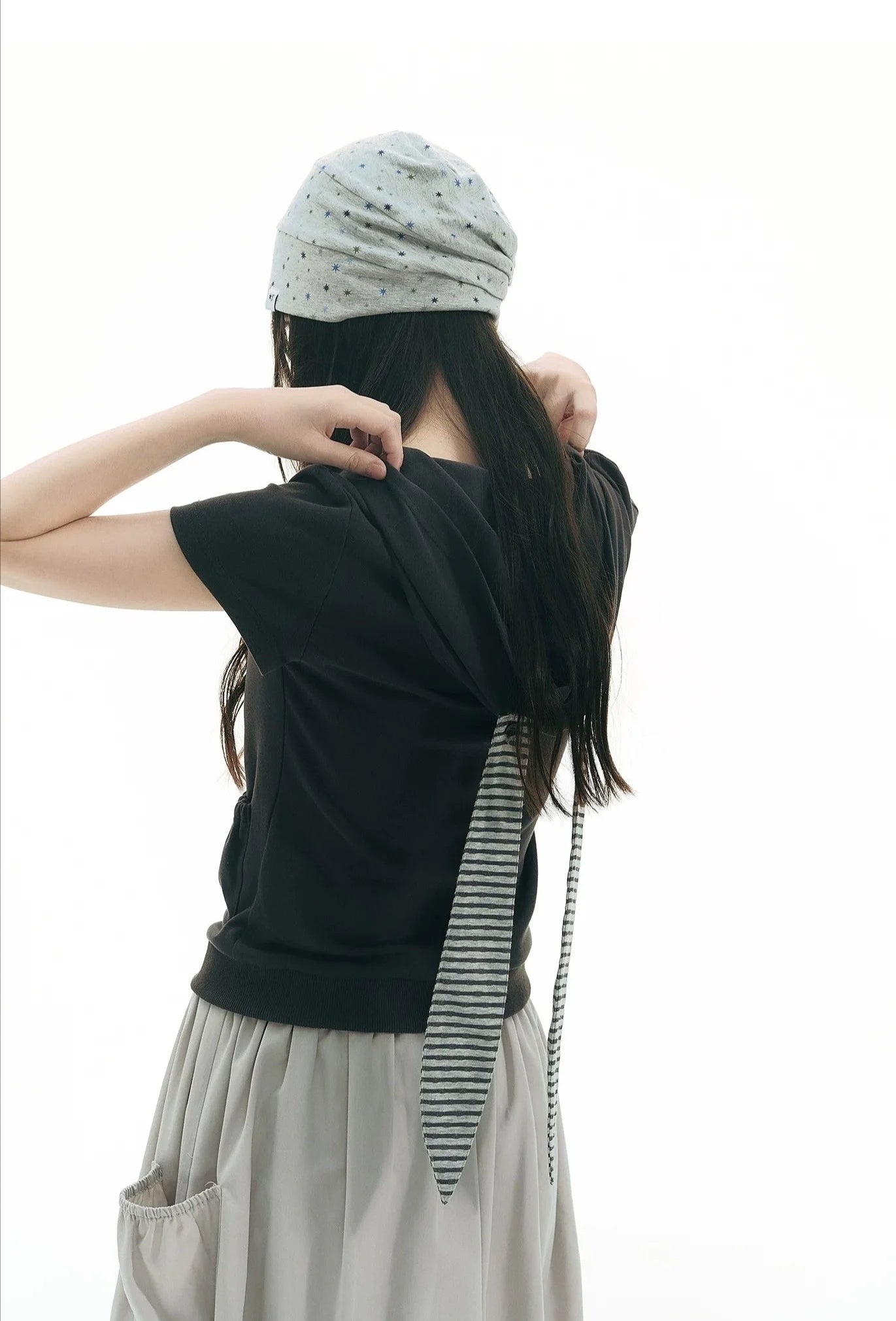 Y2K Bunny Hood Top OL2340