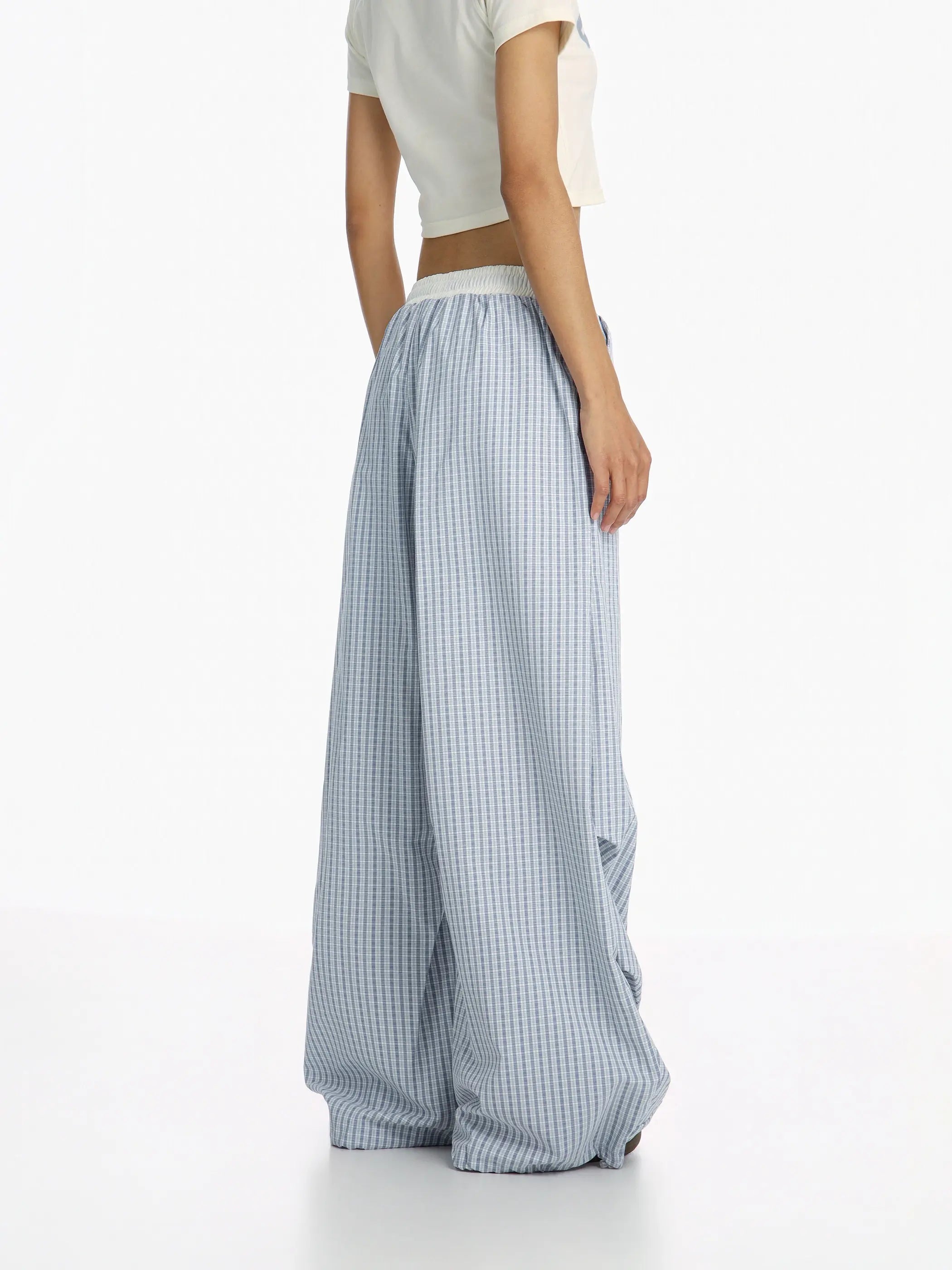 Vintage Stripe Wide Leg Pants OL2370