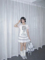 Polka Dot Angel Layered Tee OL2390