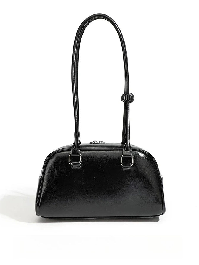 Bow Detail Bowling Shoulder Bag oliviroa オリヴィオラ