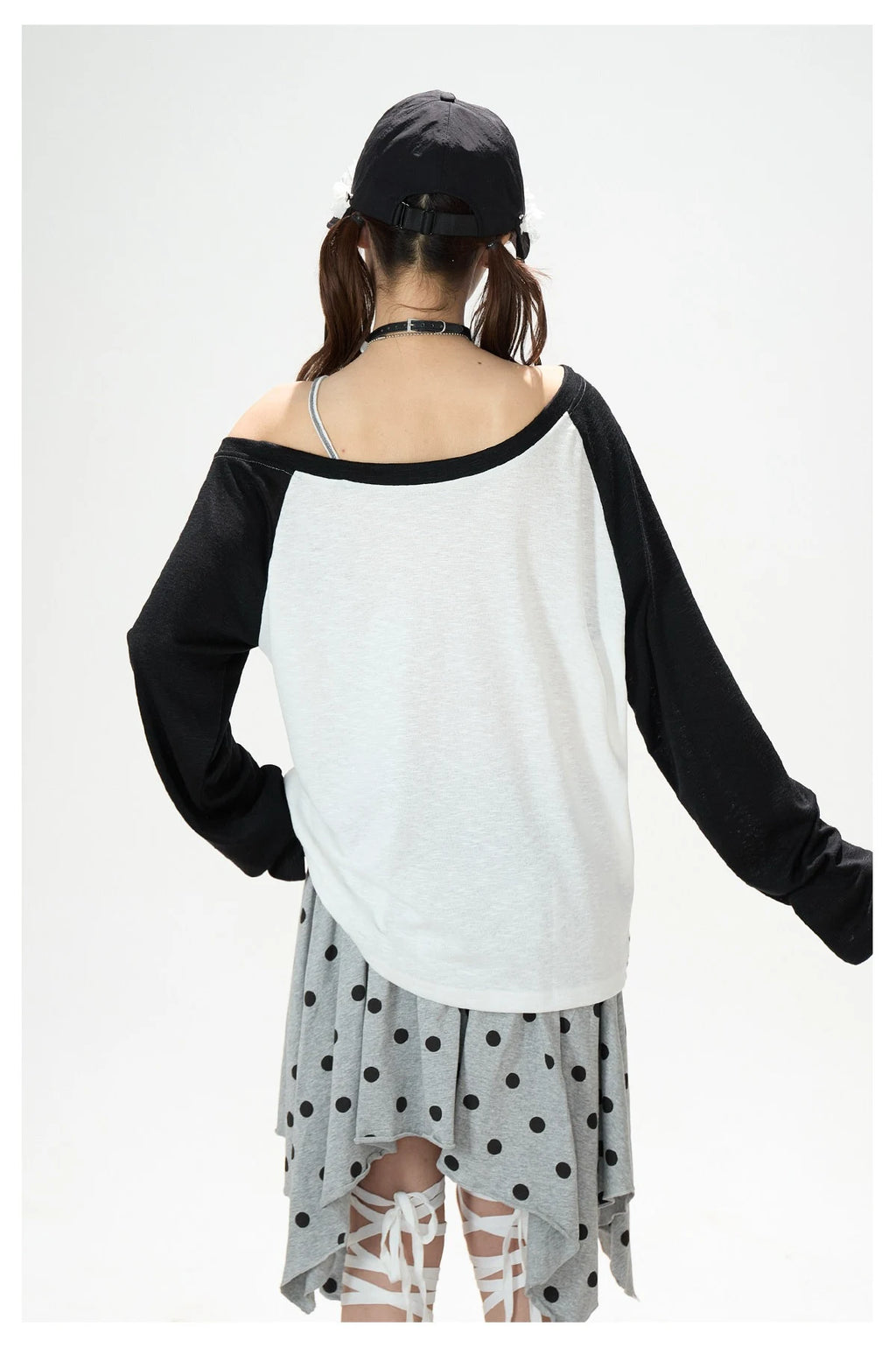 Soft Layer One Shoulder T-Shirt OL2365