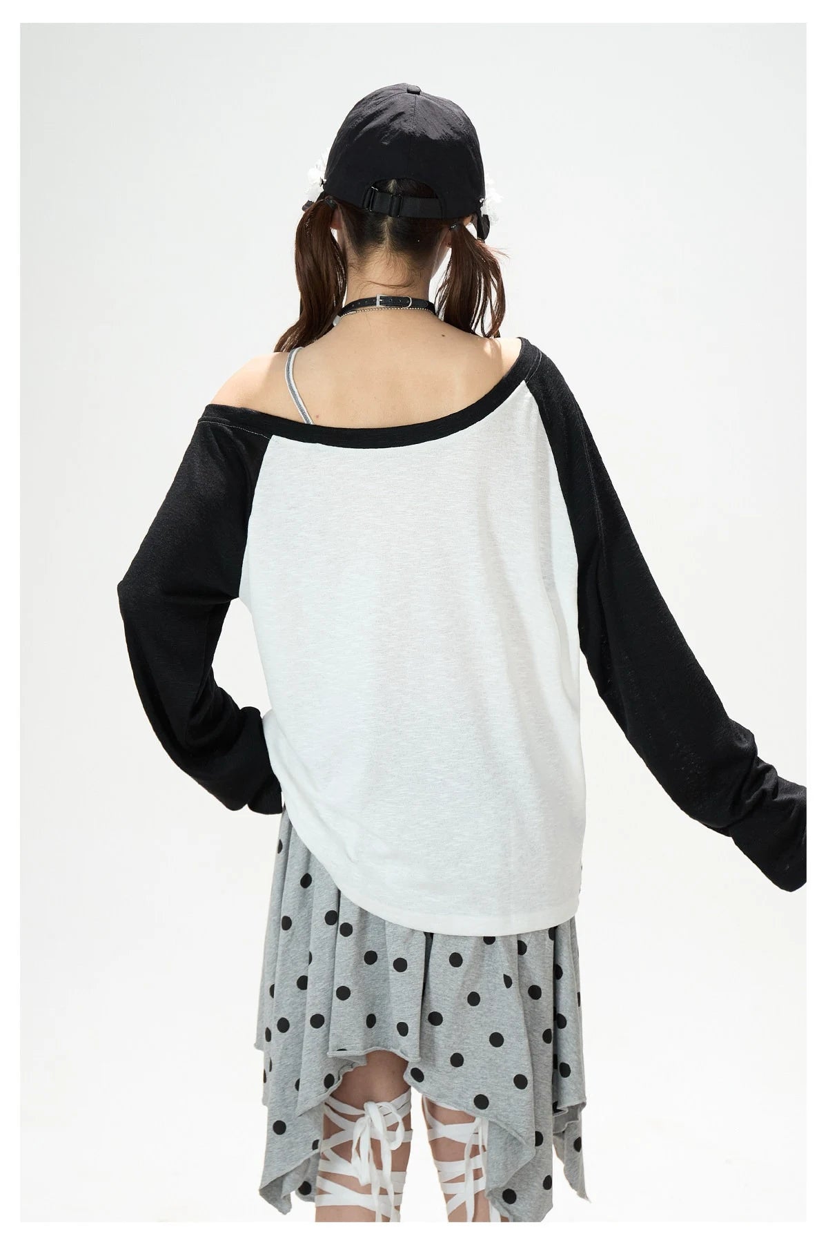 Soft Layer One Shoulder T-Shirt OL2365