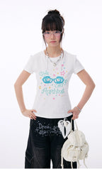 Girls Can Do Anything 그래픽 티셔츠 OL2399