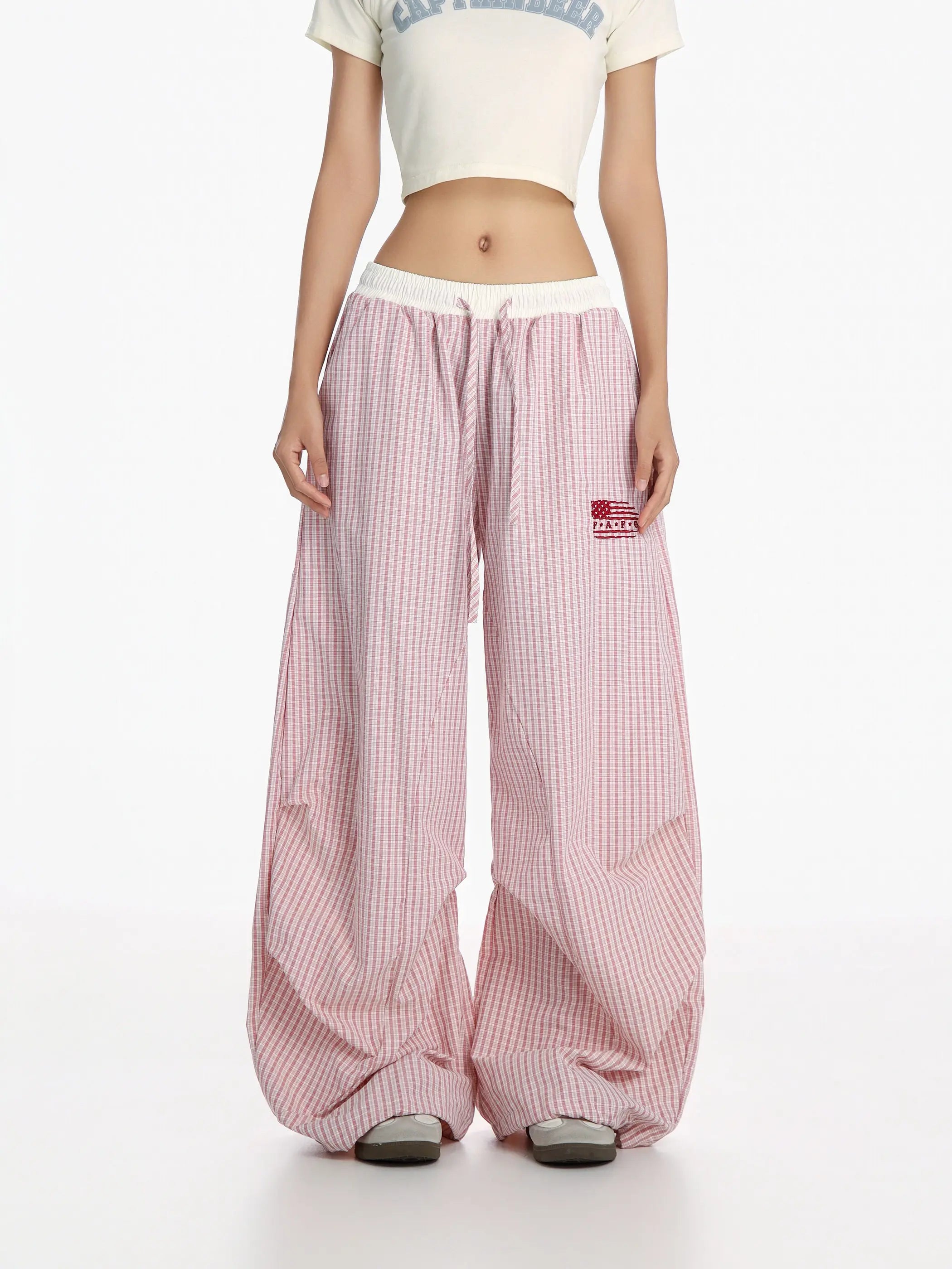 Vintage Stripe Wide Leg Pants OL2370