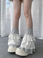 Star Stripe Leg Warmers OLA034