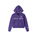 Star Print Embroidered Hoodie OL2297
