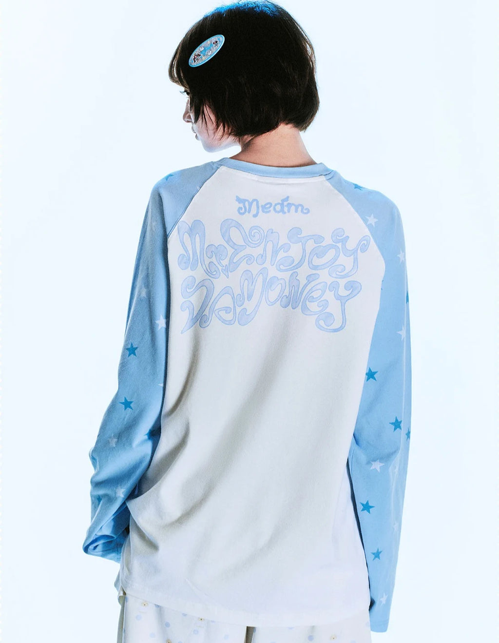 Bunny Shadow Raglan Long Sleeve Tee OL2404