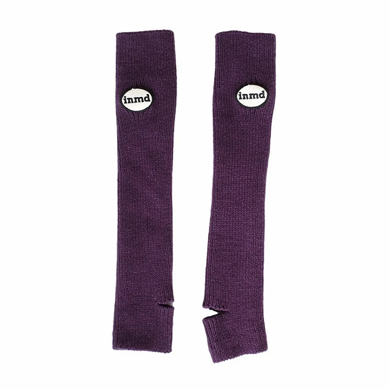 Logo Knit Leg Warmers OLA024
