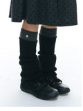 Color Block Button Leg Warmers OLA027