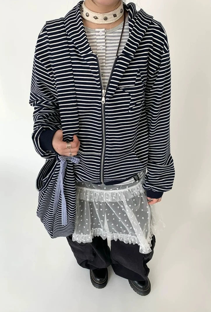 Snow Lace Dot Ruffle Layered Skirt OL2301