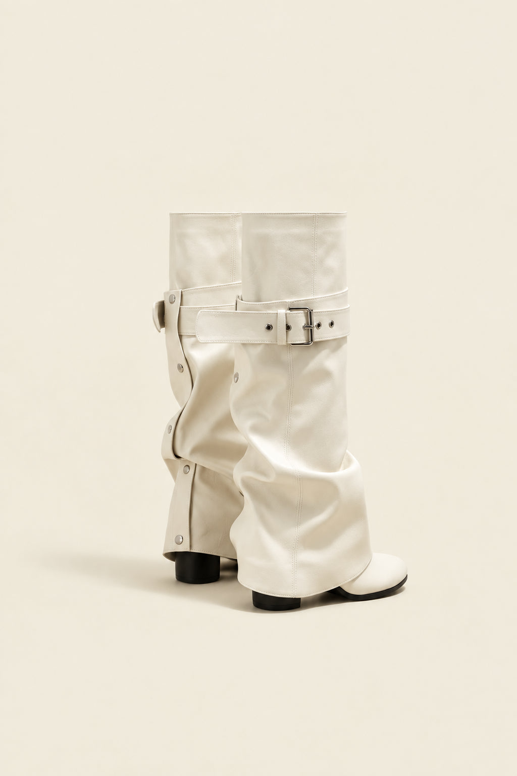 Retro Slouchy Tall Boots OLA065 oliviroa オリヴィオラ