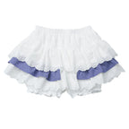 Plaid Shirt Lace Cami and Tiered Skirt Separates OL2477 oliviroa オリヴィオラ