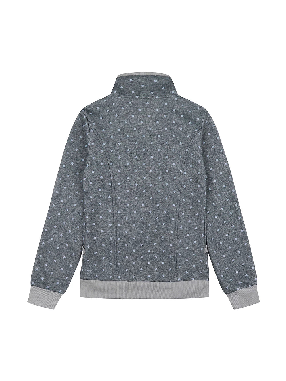 Music Note Polka Dot Stand Collar Zip Jacket OL2476 oliviroa オリヴィオラ