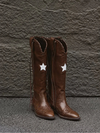 Pointed Toe Western Boots OLA074 oliviroa オリヴィオラ