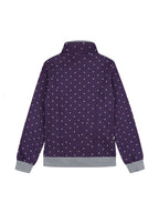 Music Note Polka Dot Stand Collar Zip Jacket OL2476 oliviroa オリヴィオラ