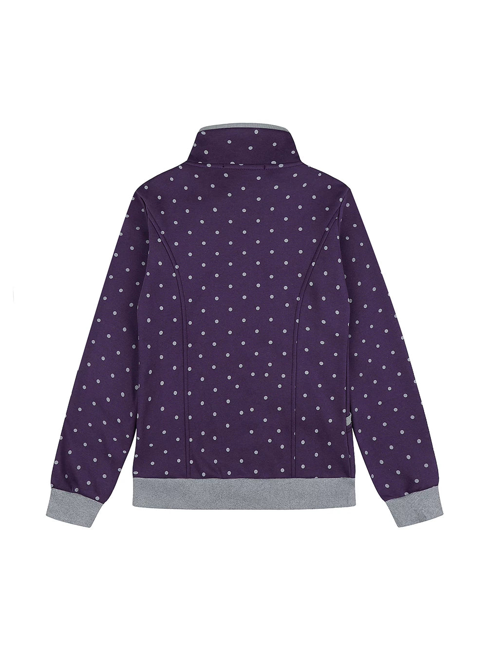 Music Note Polka Dot Stand Collar Zip Jacket OL2476 oliviroa オリヴィオラ