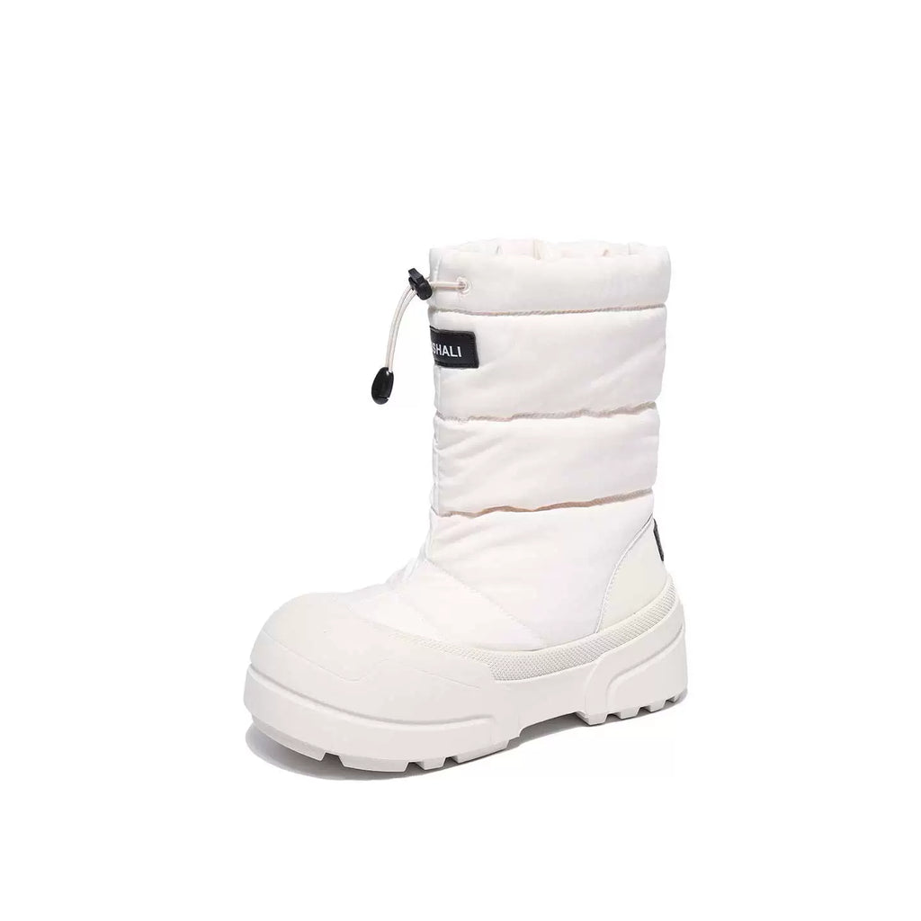 Fleece Lined Platform Boots OLA072 oliviroa オリヴィオラ