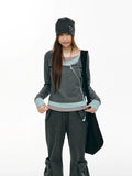 Asymmetric Zip Layered Top OL2466 oliviroa オリヴィオラ