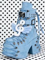 Studded Lace Up Platform Boots OLA073 oliviroa オリヴィオラ