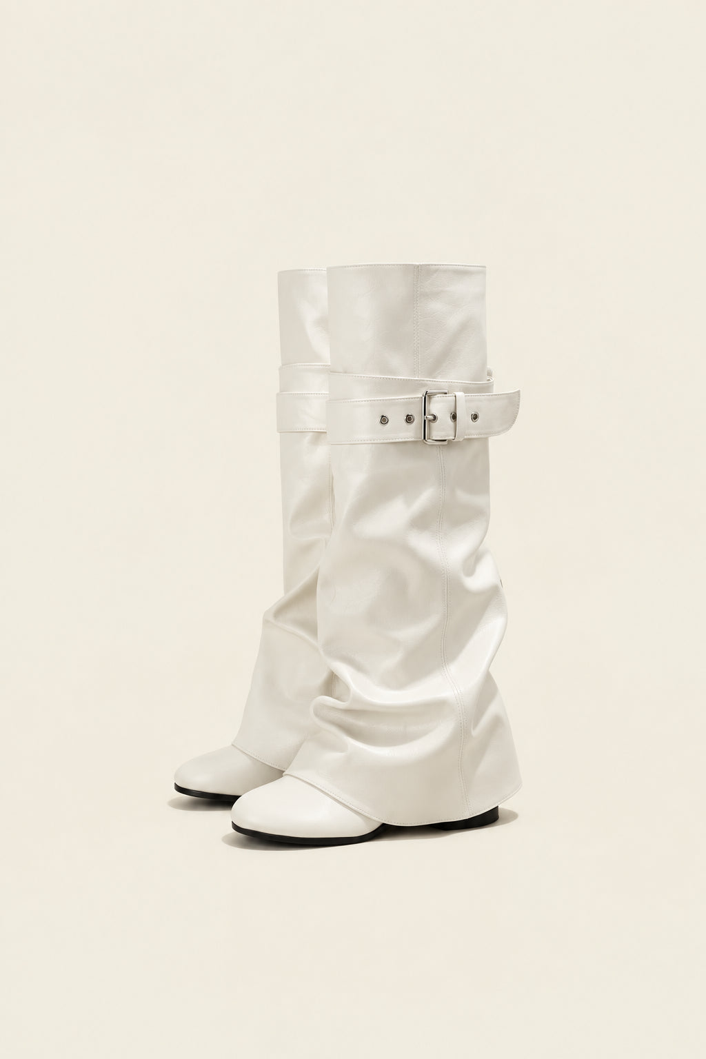 Retro Slouchy Tall Boots OLA065 oliviroa オリヴィオラ