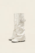 Retro Slouchy Tall Boots OLA065 oliviroa オリヴィオラ