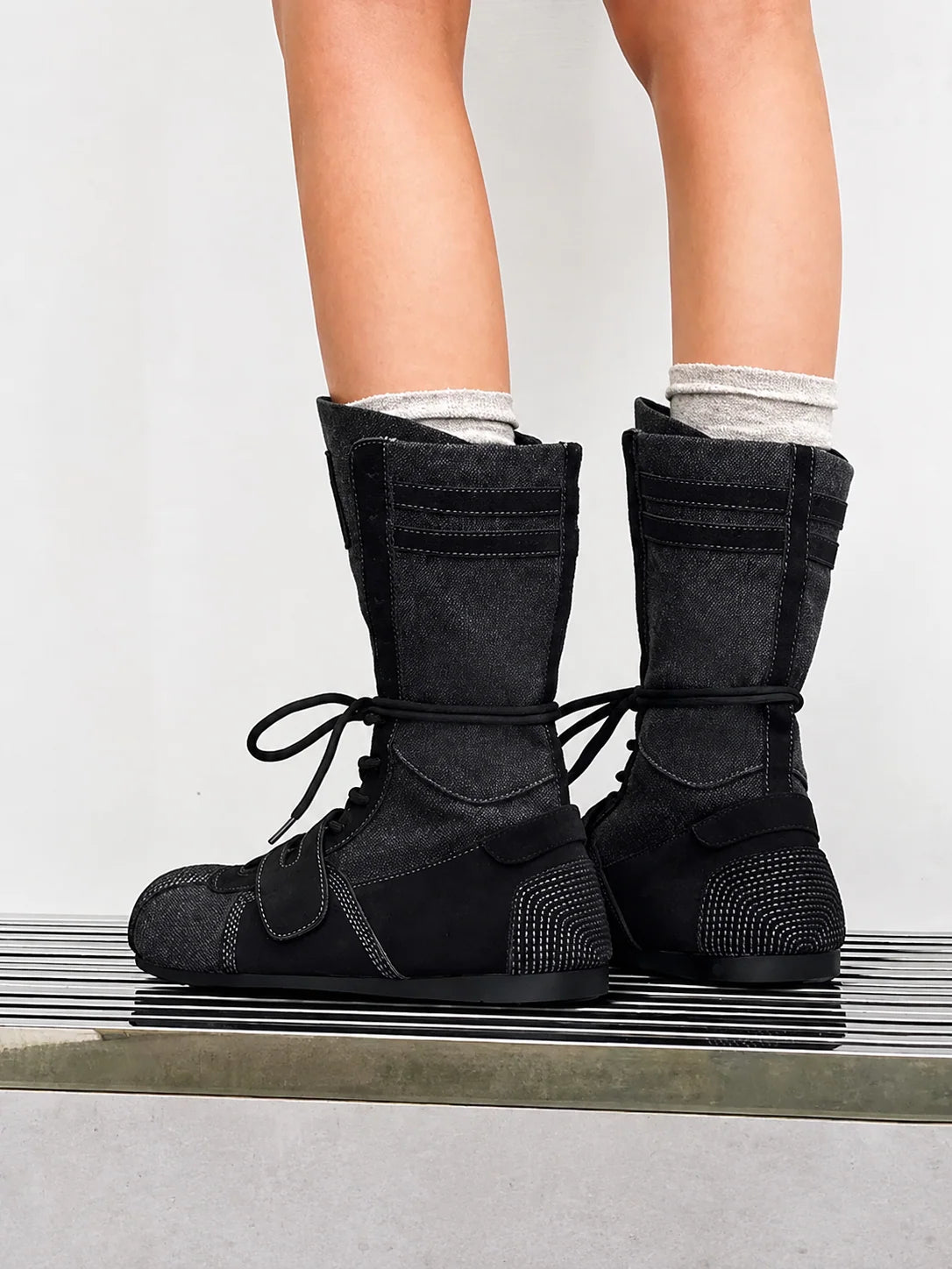 Chunky Combat Boots OLA076 oliviroa オリヴィオラ