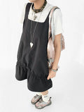 Ruffle Square Neck Dress oliviroa オリヴィオラ