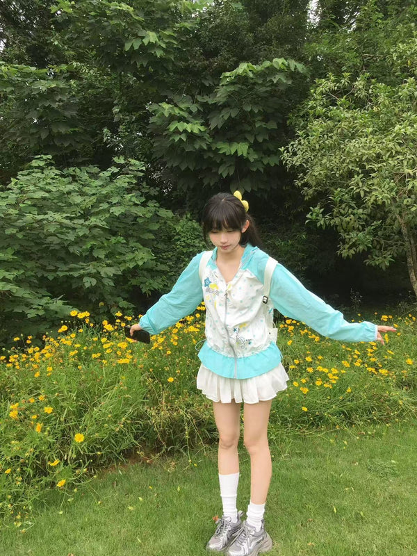 Melody Dot Hooded Jacket OL2371